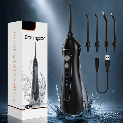 Pro Water Flosser — Cordless Portable Oral Irrigator, 3 Modes, Rechargeable