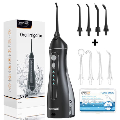 Pro Water Flosser — Cordless Portable Oral Irrigator, 3 Modes, Rechargeable