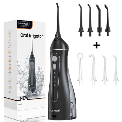 Pro Water Flosser — Cordless Portable Oral Irrigator, 3 Modes, Rechargeable